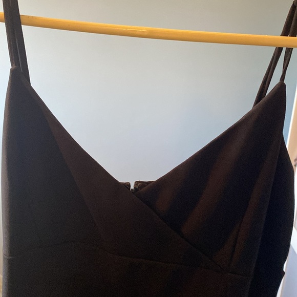 Black dress with slit - Picture 3 of 3